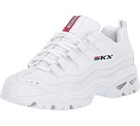 Skechers - SKX Energy - Sneakers bianche in pelle-Bianco 41