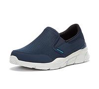 Skechers Equalizer 4.0, Sneaker Infilare Uomo, Blu Navy Mesh Pu Trim Nvy, 41 EU