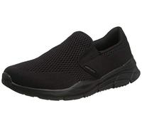 Skechers Equalizer 4.0, Sneaker Infilare Uomo, Nero Black Engineered Mesh Black Trim Bbk, 39 EU