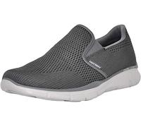 Skechers Equalizzatore Double Play Wide-51509, Scarpe Fitness Uomo, Grigio, 44 EU