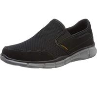 Skechers Equalizer Persistent, Scarpa Bassa Uomo, Nero Black Gray, 42.5 EU