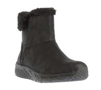 Skechers Escape Plan Cozy Collab, Stivali Donna, Black Microleather Faux Fur, 40 EU