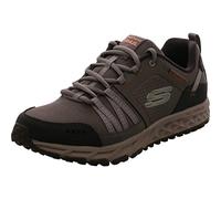 Skechers Escape Plan, Scarpe da Escursionismo Uomo, Brown Grey, 44 EU