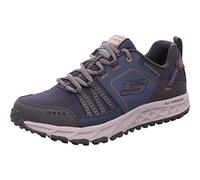 Skechers Escape Plan, Scarpe da Escursionismo Uomo, Multicolore Blu Navy Orange, 39 EU