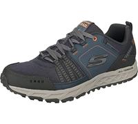 Skechers Escape Plan, Scarpe da Escursionismo Uomo, Multicolore Blu Navy Orange, 42 EU