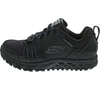 Skechers Scarpe da escursionismo Uomo Escape Plan 51591/BBK Pelle/Mesh Nero 42