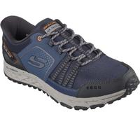 Skechers Escape Plan Stunt Plan - Scarpe da Ginnastica da Uomo, in Pelle/Tessuto/Bordo Arancione, Taglia 40