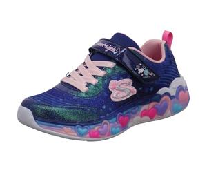 Skechers Eternal Heart Lights - Scarpe da Ginnastica da Ragazza, Navy,
