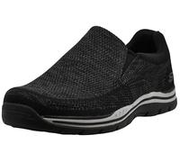 Skechers Expected Gomel, Mocassino da infilare Uomo, Nero, 44 EU