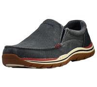 Skechers Men's Expected-Gomel Slip-On Loafer, Marina Militare, 43 EU
