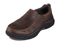 Skechers Expended - Seveno, Mocassini Uomo, Marrone Dark Brown Leather Cdb, 45 EU