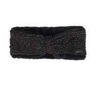 Skechers Fascia invernale da donna metallizzata Yarn | morbida fascia in maglia con fodera in pelliccia sintetica | accessorio elegante per le giornate fredde