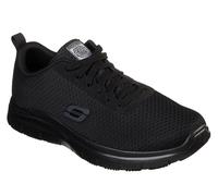 Skechers Sneaker Flex Advantage Bendon SR Uomo Nero Mesh Trattamento Idrorepellente 41 EU 77125ECBLK