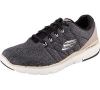 Skechers Flex Advantage 3.0- Stally, Scarpe Sportive Uomo, Nero, 41 EU