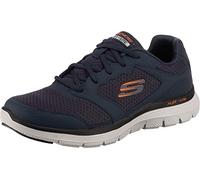 Skechers Flex Advantage 4.0, Sneakers Uomo, Blu Navy, 45.5 EU