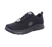 Skechers Flex Advantage - Bendon Sr, Scarpe da Ginnastica Uomo, Nero Schwarz Black Mesh Water Stain Repellent Treatment Blk, 39 EU
