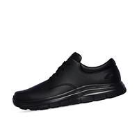Skechers Flex Advantage Sr Fourche, Scarpe oxford Uomo, Nero, 43 EU