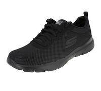 Skechers Flex Appeal 3.0 First Insight, Sneakers Donna, Nero Black Mesh Trim, 38 EU