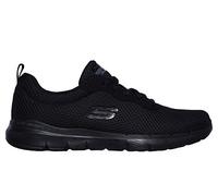 Skechers Flex Appeal 3.0 First Insight, Sneakers Donna, Nero Black Mesh Trim, 39 EU