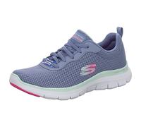 Skechers Flex Appeal 4.0 Brilliant View, Scarpe da ginnastica Donna, Slate Mesh Trim, 39 EU