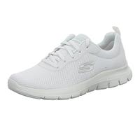 Skechers Flex Appeal 4.0 Brilliant View, Scarpe da ginnastica Donna, White Mesh Trim, 41 EU
