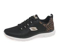 Skechers Flex Appeal 4.0 - Wild Ballad, Scarpe da ginnastica Donna, Nero, 39 EU