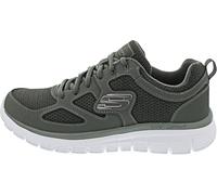 Skechers Flex Burns Agoura - Scarpe da ginnastica da uomo, colore verde oliva, misura 42