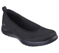 Skechers Flex da Viaggio-Siena, Mocassino Donna, Nero, 38 EU