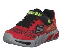 Skechers Flex-glow Elite - Vorlo, Scarpe da ginnastica Bambini e ragazzi, Red Synthetic Black Yellow Trim, 32 EU