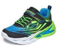 Skechers Flex-Glow Ultra, Scarpe da Ginnastica Bambini e Ragazzi, Nero Blu Lime, 29 EU