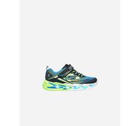 Skechers Scarpe da ginnastica Flex-Glow Ultra Nero Blu Lime 35 EU