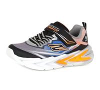 Skechers Scarpe da Ginnastica Flex-Glow Ultra S Lights Ragazzo Nero/Argento Taglia 21
