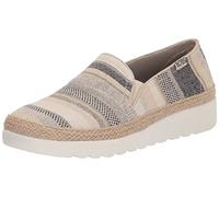 Skechers Flexpadrillle Hi - Gore Slipper, a Righe, Scarpe da Ginnastica Donna, Navy Multicolore, 36 EU
