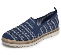 Skechers Flexpadrille - So Chic - Donna, Blu Navy, Multicolore, 6