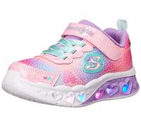 Skechers Flutter Heart Lights - Simply Love, Sneakers Bambine e ragazze, Pink, 32 EU