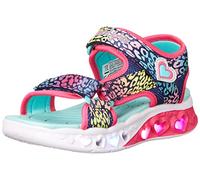 Skechers Flutter Hearts Sandal, Scarpe da ginnastica Bambine e ragazze, Marina Militare, 36 EU