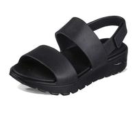 Skechers Foamies Arch Fit Footsteps Day Dream Sandali da donna, Nero, 40 EU