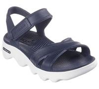 Skechers Foamies Massage Fit-Heartfelt, Scarpe acquatiche Donna, Bianco e Blu Marino, 35 EU