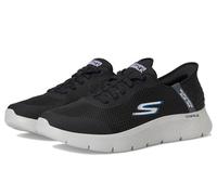 Skechers Free Slip-ins Go Walk Flex-Hands Up Sneaker, Nero/Grigio, 42 Largo, Nero/Grigio, 11 Wide