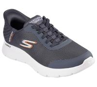 Skechers Free Slip-ins Go Walk Flex-Hands Up, Scarpe da Ginnastica Uomo, Grigio, 47 EU Larga