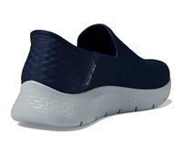 Skechers Free Slip-ins: Go Walk Flex No Hands Sneaker, Scarpe da Ginnastica Uomo, Marina Militare, 43 EU Larga