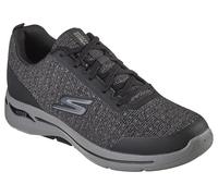 Skechers Free Slip-ins: Go Walk Flex No Hands Sneaker, Scarpe da Ginnastica Uomo, Nero, 42.5 EU X-Larga