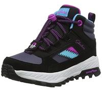Skechers Fusibile Battistrada Esploriamo, Scarpe da ginnastica Bambine e ragazze, Nero Camoscio Multi Trim, 38 EU