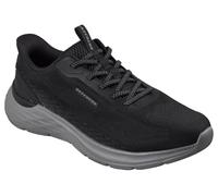 Skechers Garner Sneaker, Black Mesh/Synthetic, 40 EU