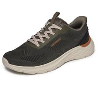 Skechers Garner Sneaker, Olive Mesh/Sintetico, da Uomo, 46