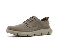 Skechers Garza-Clive, Scarpe da Ginnastica Uomo, Tortora Scuro, 42.5 EU