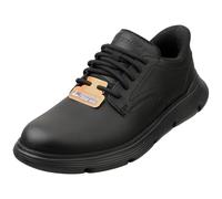 Skechers Garza DuranSneaker Uomo, Pelle Sintetica Nera, 45.5 EU