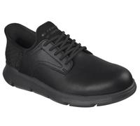 Skechers Garza Gervin - Scarpe da Uomo Senza Allacciatura, Nero, 11.5 Wide