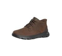 Skechers Garza Ridley - Stivaletti da uomo, senza lacci, con archetto ad arco, colore cacao, taglia 44, Cacao, 48.5 EU