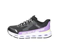 Skechers Glide-Step + Vista, Scarpe da Ginnastica Bambine e Ragazze, Nero, 3 UK Child